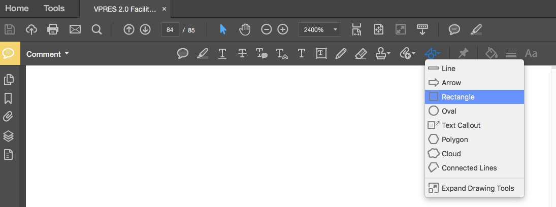 how do i draw a line in adobe acrobat pro